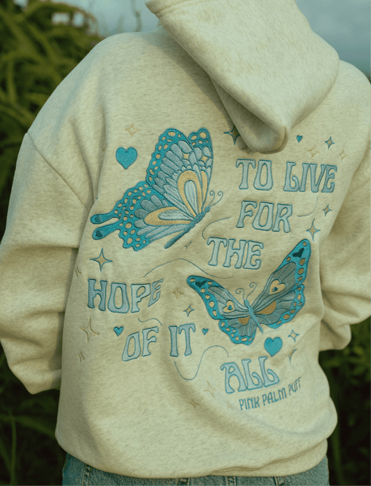 Hope Hoodie – Heather White