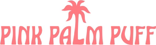 Pink Palm Puffs Hoodie